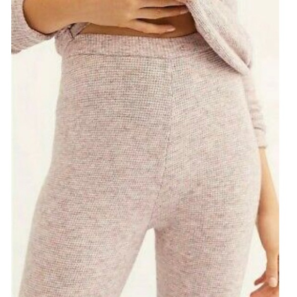 FREE PEOPLE Waffle-Knit leggings - Picture 4 of 9